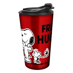 Taza de viaje Snoopy Free Hugs