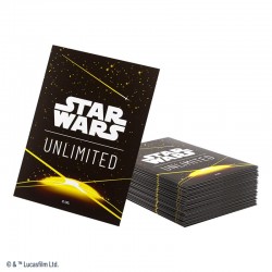 Fundas Amarillas Star Wars Unlimited (60 uds. 66x92mm)