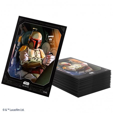Fundas Boba Fett Star Wars Unlimited (60 uds. 66x92mm)